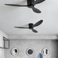Walters Minimalist 3-Blade Ceiling Fan, 2 Colour, Metal & ABS, DIA130CM