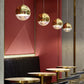 Valentina Pendant Light, Metal & Glass, 2 Colour