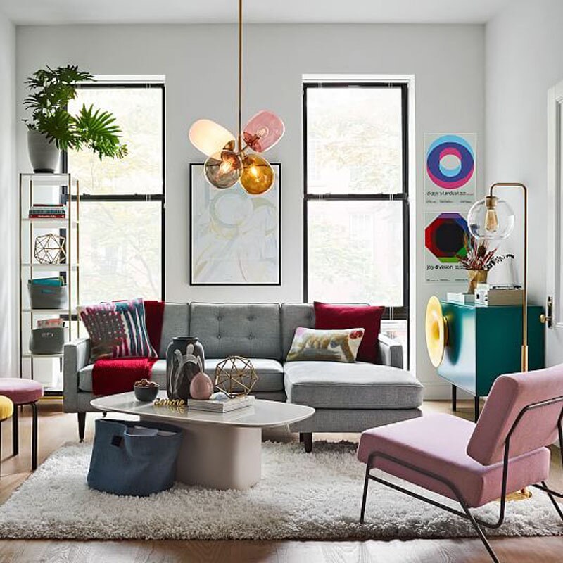 Nordic Balloon Glass Pendant Light Chandelier For Dining Room