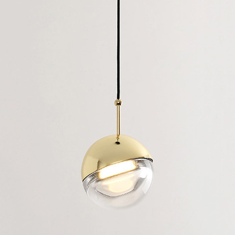Valentina Pendant Light, Metal & Glass, 2 Colour