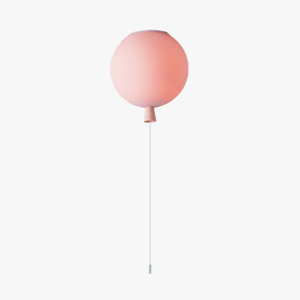 Fateh Frosted Balloon Flush Mount Ceiling Light 5 Colour, Dia 20/25/30/35cm