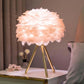 O'Moore Table Lamp Tripot, Feather