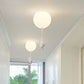 Fateh Bear Balloons Flush Mount Ceiling Light for Children's Room, Bedroom