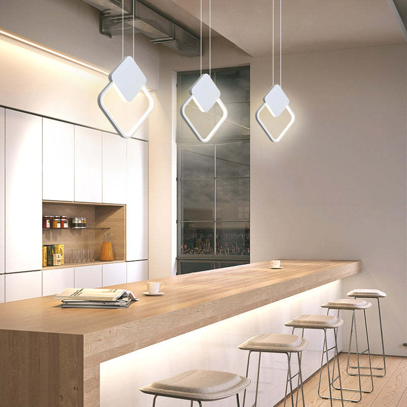 Modern Minimalist LED Hanging Pendant Lights For Living Room, Bedroom