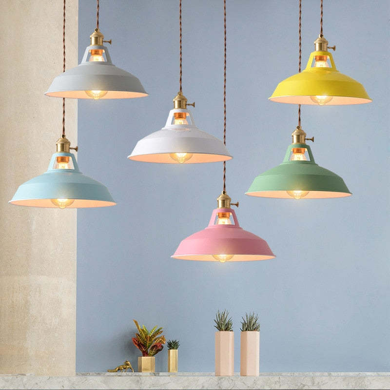 Morandi Pendant Light Retro, 7 Colour
