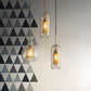 Oneal Pendant Light, Metal & Glass