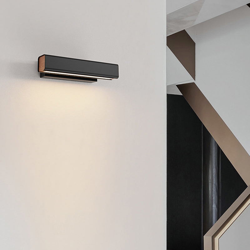 Modern LED Aluminum Wall Light Rotate 360 for Bedroom & Living Room