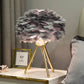 O'Moore Table Lamp Tripot, Feather
