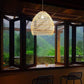 Rattan Bamboo Lampshade Hand Knitted Pendant Light