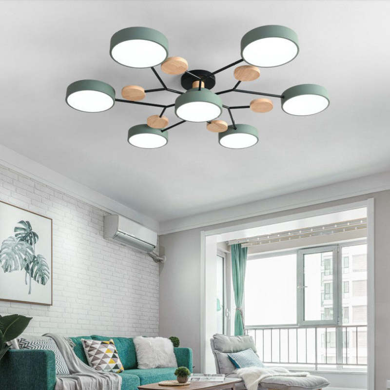 Modern Round LED Ceiling Light For Living Room, Bedroom