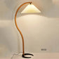 Moderne, minimalistische Stoffschirm-LED-Stehlampe, Nachttisch-Stehleuchte für das Wohnzimmer