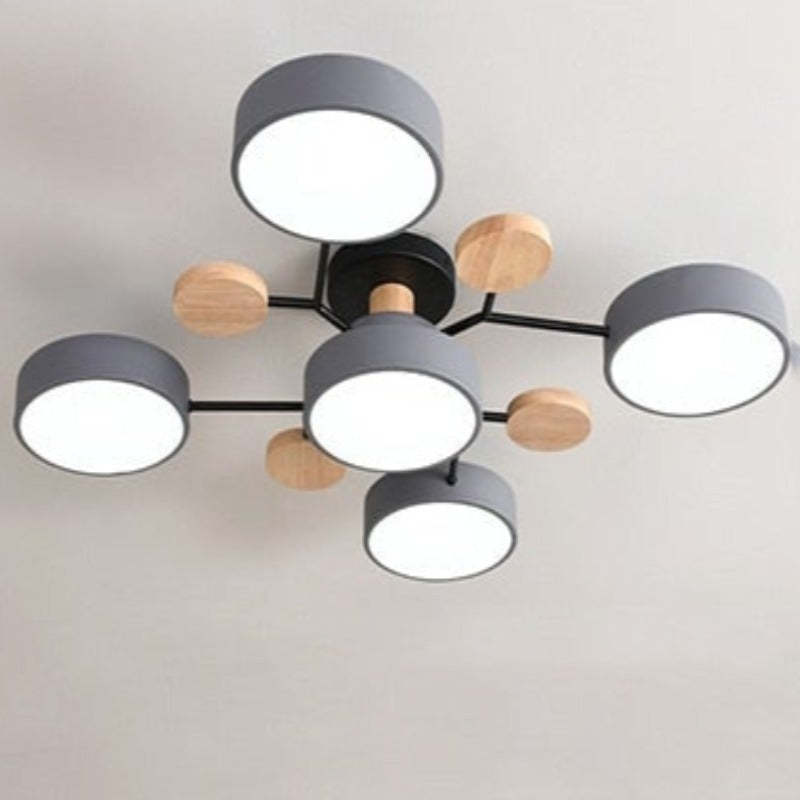 Modern Round LED Ceiling Light For Living Room, Bedroom