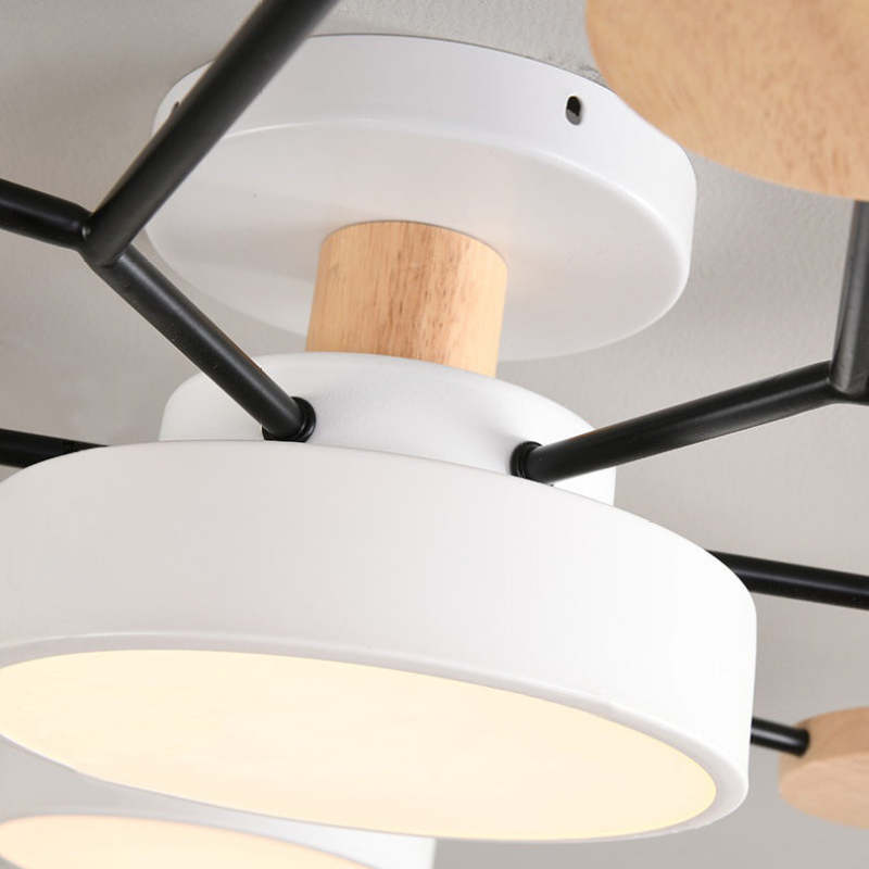 Modern Round LED Ceiling Light For Living Room, Bedroom