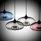 Modern Macaron Glass Pendant Lights Hanging Lamp For Dining Room