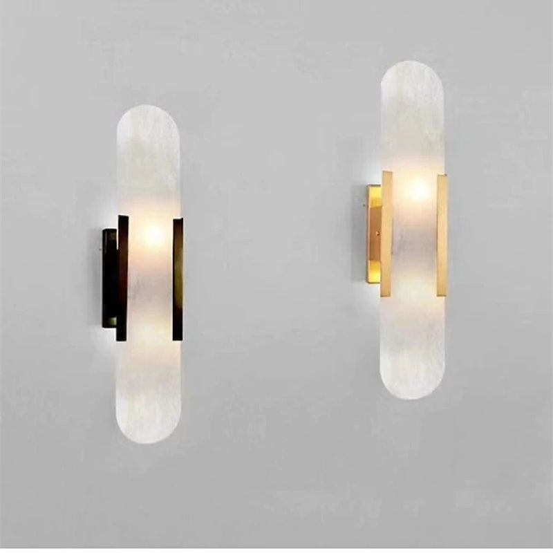 Modern Nordic Dolomite Wall Lamp for Bedroom & Corridor