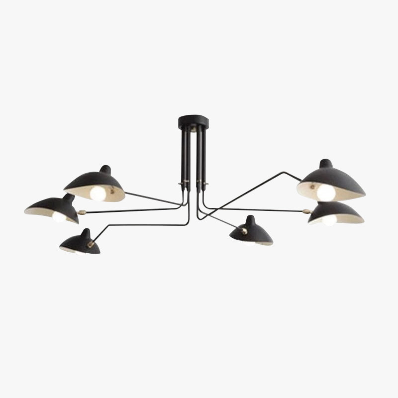 Schmitt Pendant Light, 3/6 Head