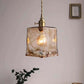 Nordic Modern Brass Glass Pendant Lights For Dining Room
