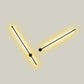Edge Wandleuchte mit LED-Streifen 