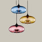 Modern Macaron Glass Pendant Lights Hanging Lamp For Dining Room