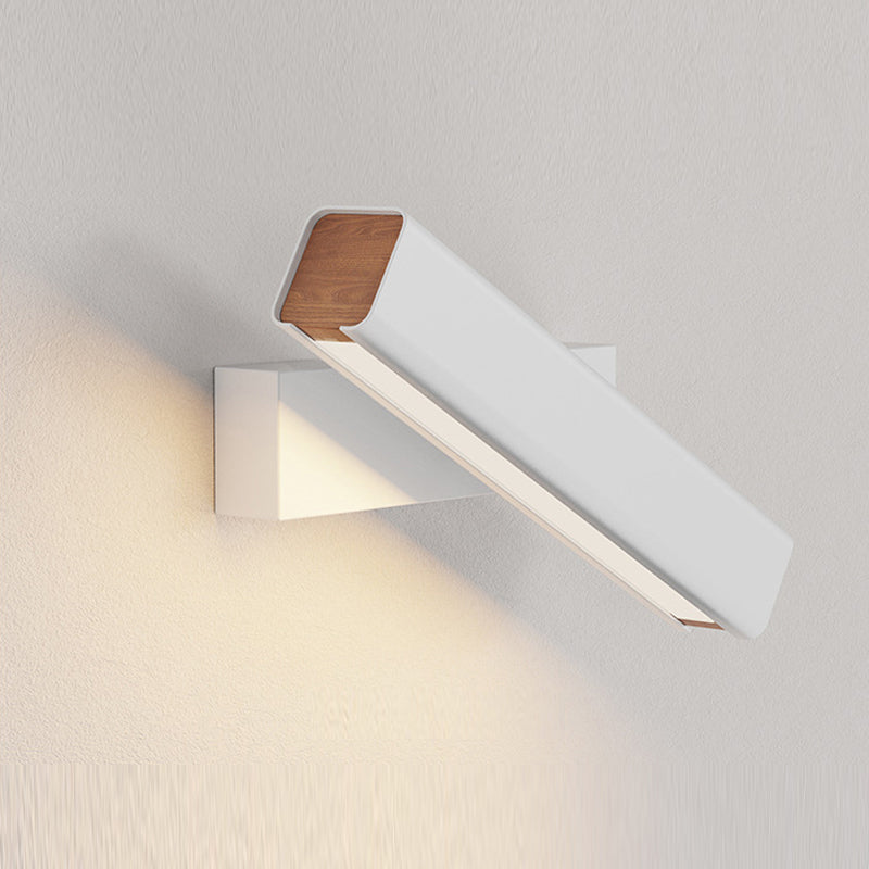 Modern LED Aluminum Wall Light Rotate 360 for Bedroom & Living Room