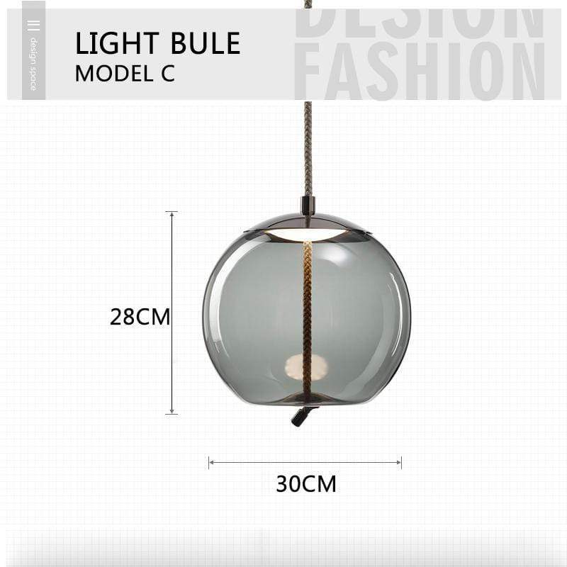 Modern Glass Pendant Lights for Dining Room, Living Room