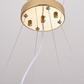 Olivia Chandelier Artistic Design, Metal & Ceramic 60/80cm
