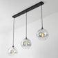 Modern LED Pendant Lights Glass Ball Hanging Lamp For Dining Room, Bedroom