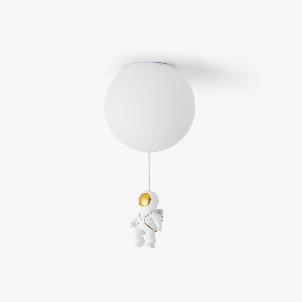 Fateh Astronaut Balloon Flush Mount Ceiling Light, L 20/25/30/35cm