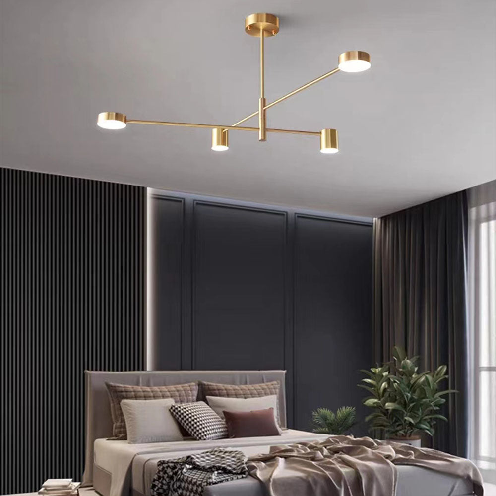 Weiss Chandelier, 2 Colour, 4/6/8 Heads