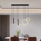 Modern LED Simple Pendant Light Chandelier For Dining Room, Bar