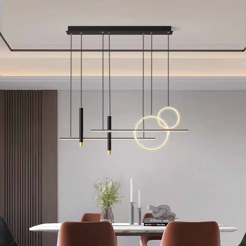 Modern LED Simple Pendant Light Chandelier For Dining Room, Bar