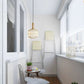 Hailie Glass Lampshade Pendant Lights  for Living Room