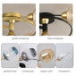Retro Glass Ceiling Chandelier Pendant Lighting for Bedroom & Living Room