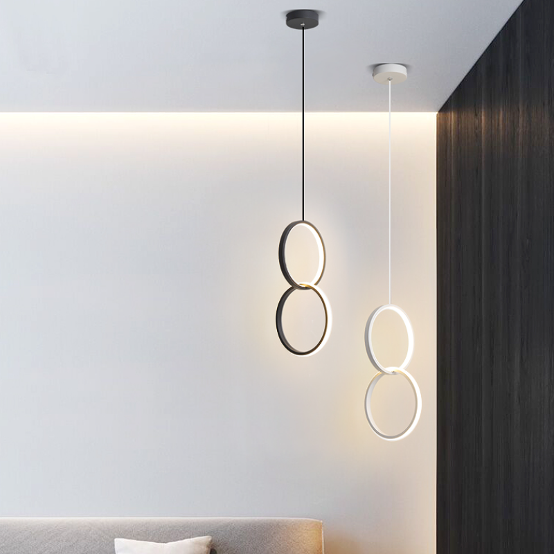 Modern Minimalist LED Hanging Pendant Lights For Living Room, Bedroom