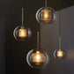 Oneal Pendant Light, Metal & Glass