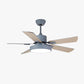 Morandi 5-Blade Ceiling Fan with Light, 3 Colour, DIA107/132CM