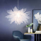 Nordic Minimalist Mesh Flower Pendant Light for Bedroom & Dining Room