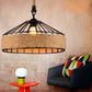 Retro Iron Base Hemp Rope Chandelier Creative Industrial Pendant Light