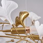 Olivia Chandelier Artistic Design, Metal & Ceramic 60/80cm