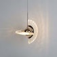 Moderne drehbare Pendelleuchte, Kronleuchter aus Metall und Acryl 