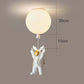 Fateh Astronaut Balloon Flush Mount Ceiling Light, L 20/25/30/35cm