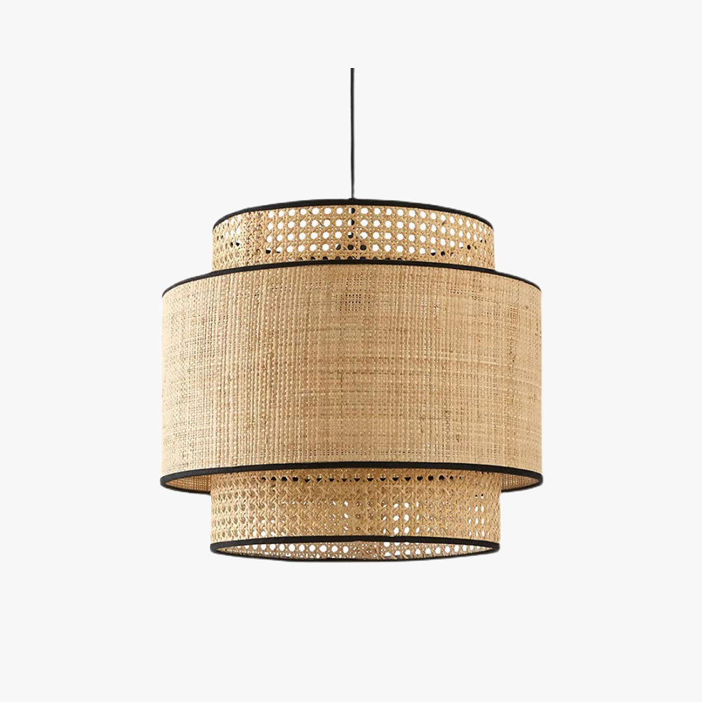 Ritta Pendant Light Tri-Layer, Rattan, Dia 30/40/60cm