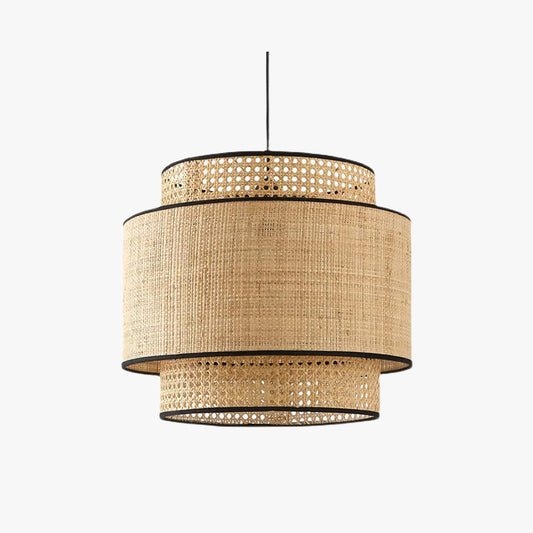 Ritta Pendant Light Tri-Layer, Rattan, Dia 30/40/60cm