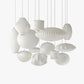 Renée Pendant Light, Artificial Silk, 6 Style