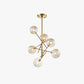 Valentina Gold Pendant Light, 6/8 Heads