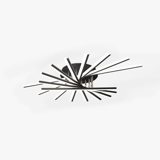 Quinn Linear Flush Mount Ceiling Light, 4 Colour