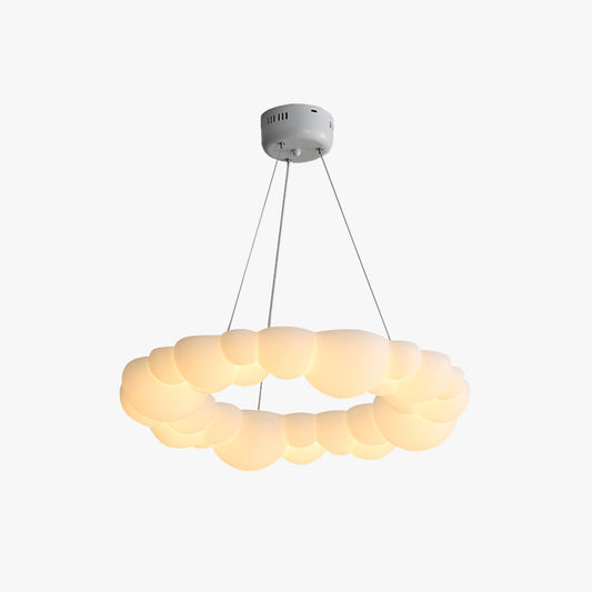 Quinn Cloud Shape Pendant & Ceiling Light Remote Control Dimmable, DIA 49CM