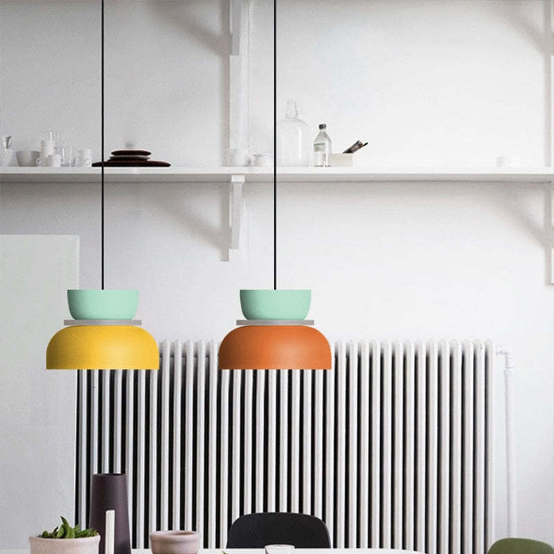 Morandi Pendant Light, Contrast Colour