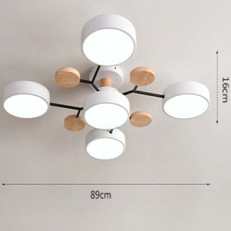 Modern Round LED Ceiling Light For Living Room, Bedroom