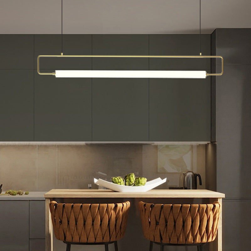 Edge Pendant Light, 2 Colour 100cm